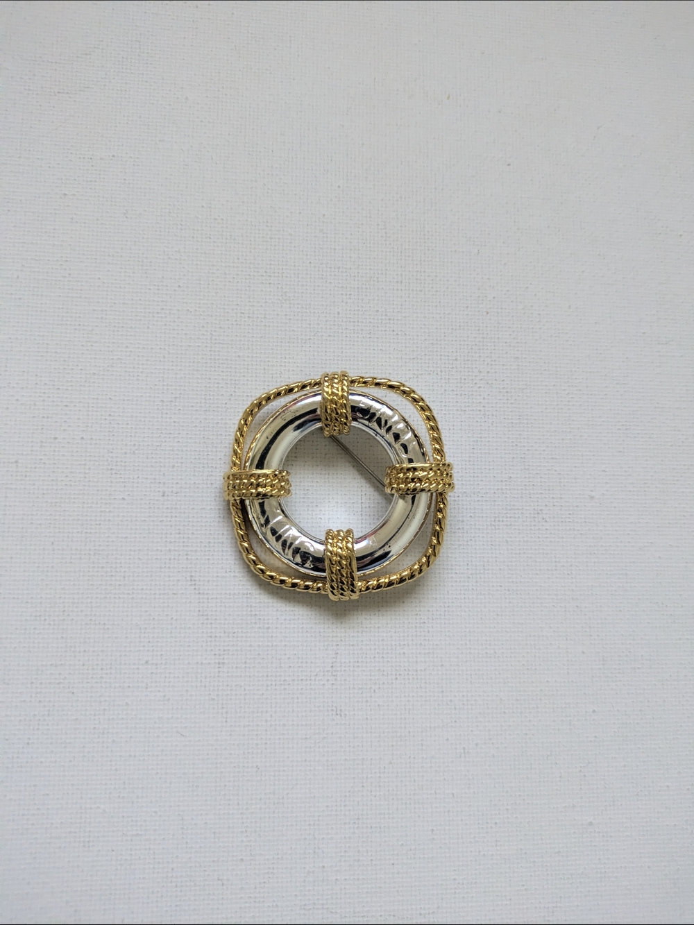 Alfred Sung Gold Plated and Silver Plated Brooch - Women Jewelry